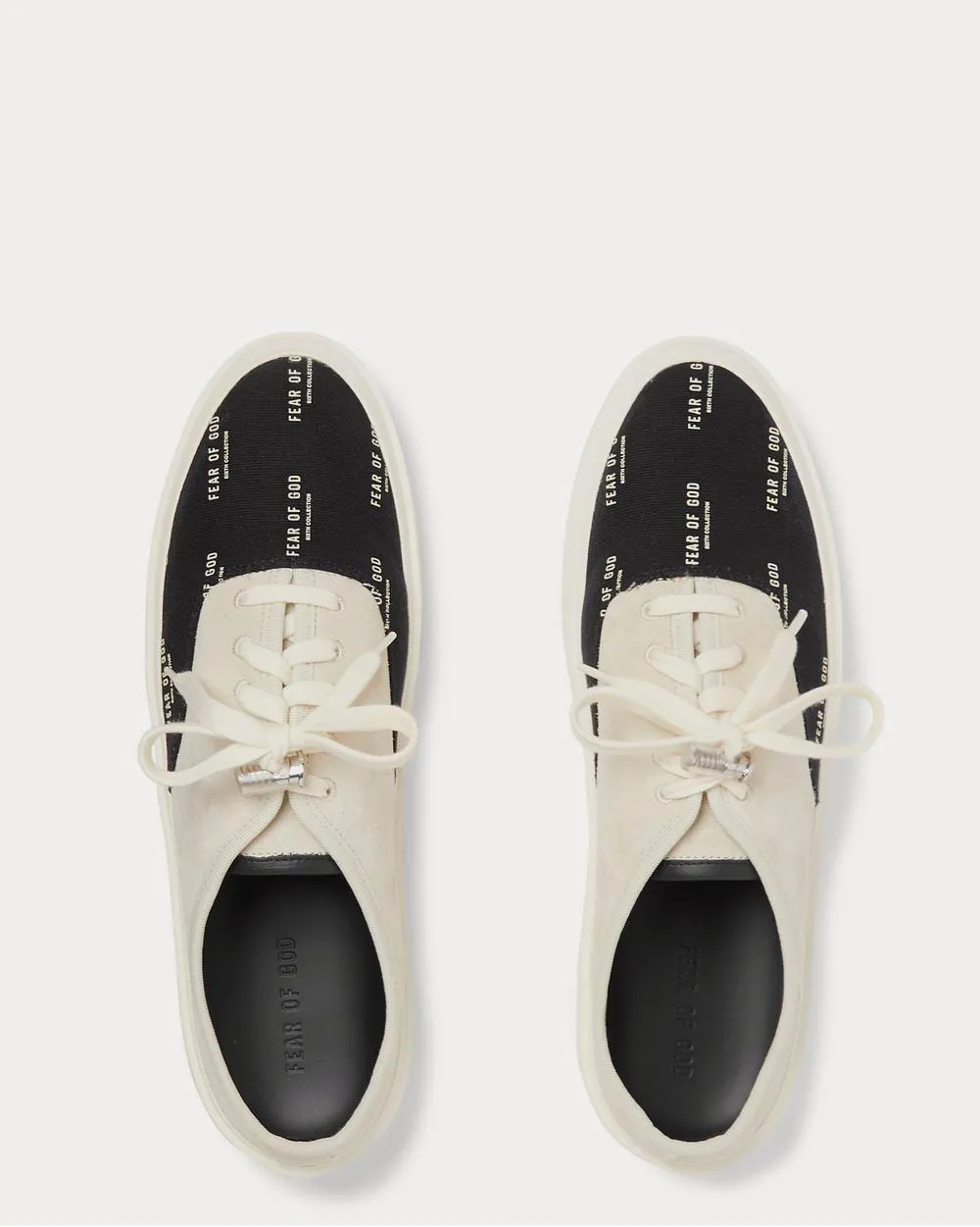 101 Suede and Logo-Print Canvas Backless  Stone low top sneakers