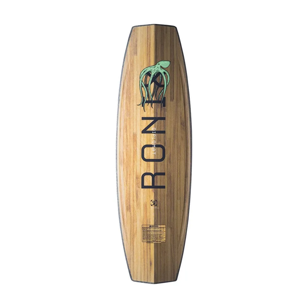 2025 Ronix The Diplomat Wakeboard - Natural / Marine Mint