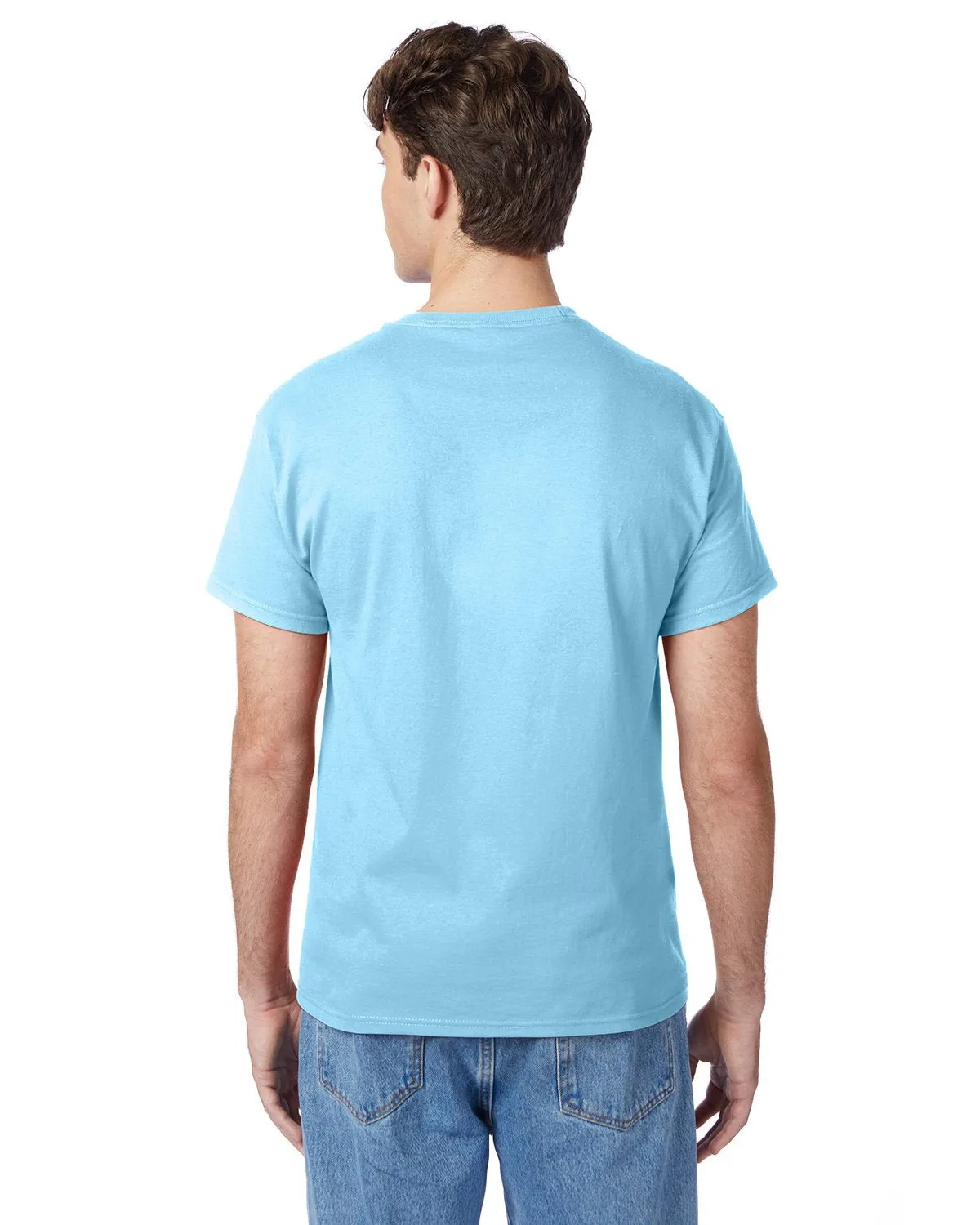5250T-Hanes-AQUATIC BLUE