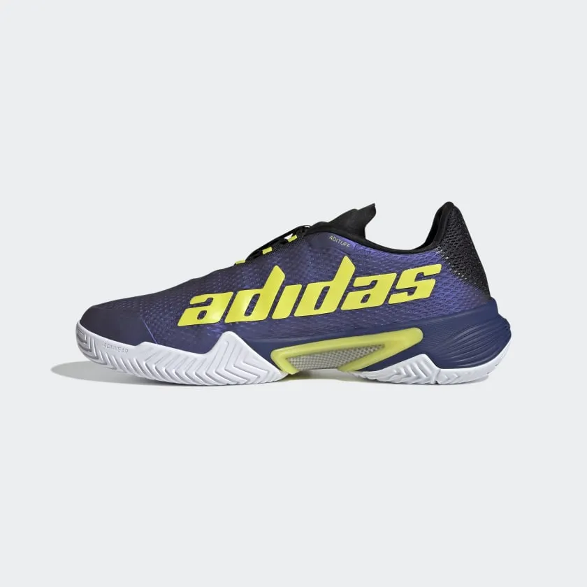 adidas BARRICADE Tennis Shoes | Black-Blue | Men's