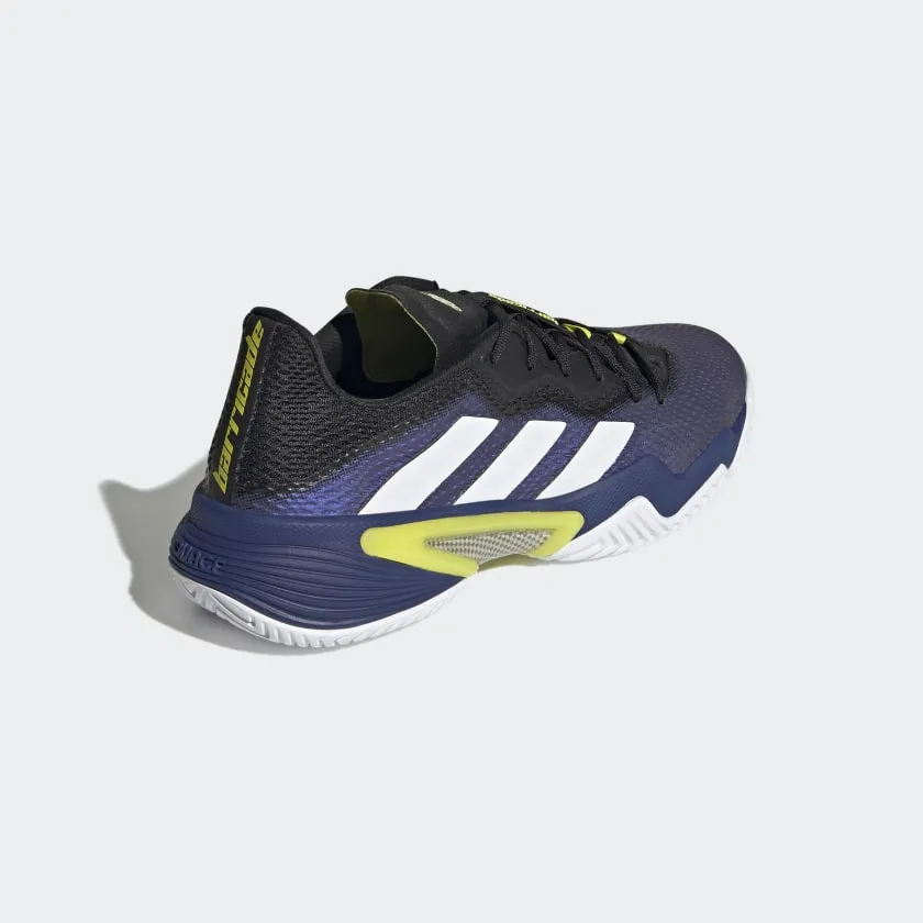 adidas BARRICADE Tennis Shoes | Black-Blue | Men's