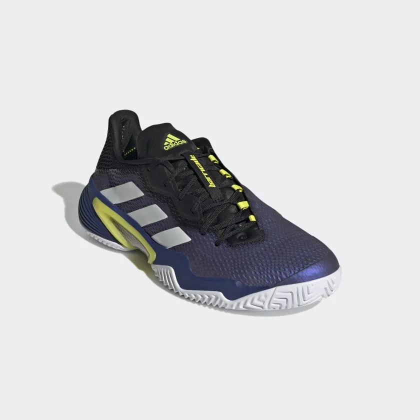 adidas BARRICADE Tennis Shoes | Black-Blue | Men's