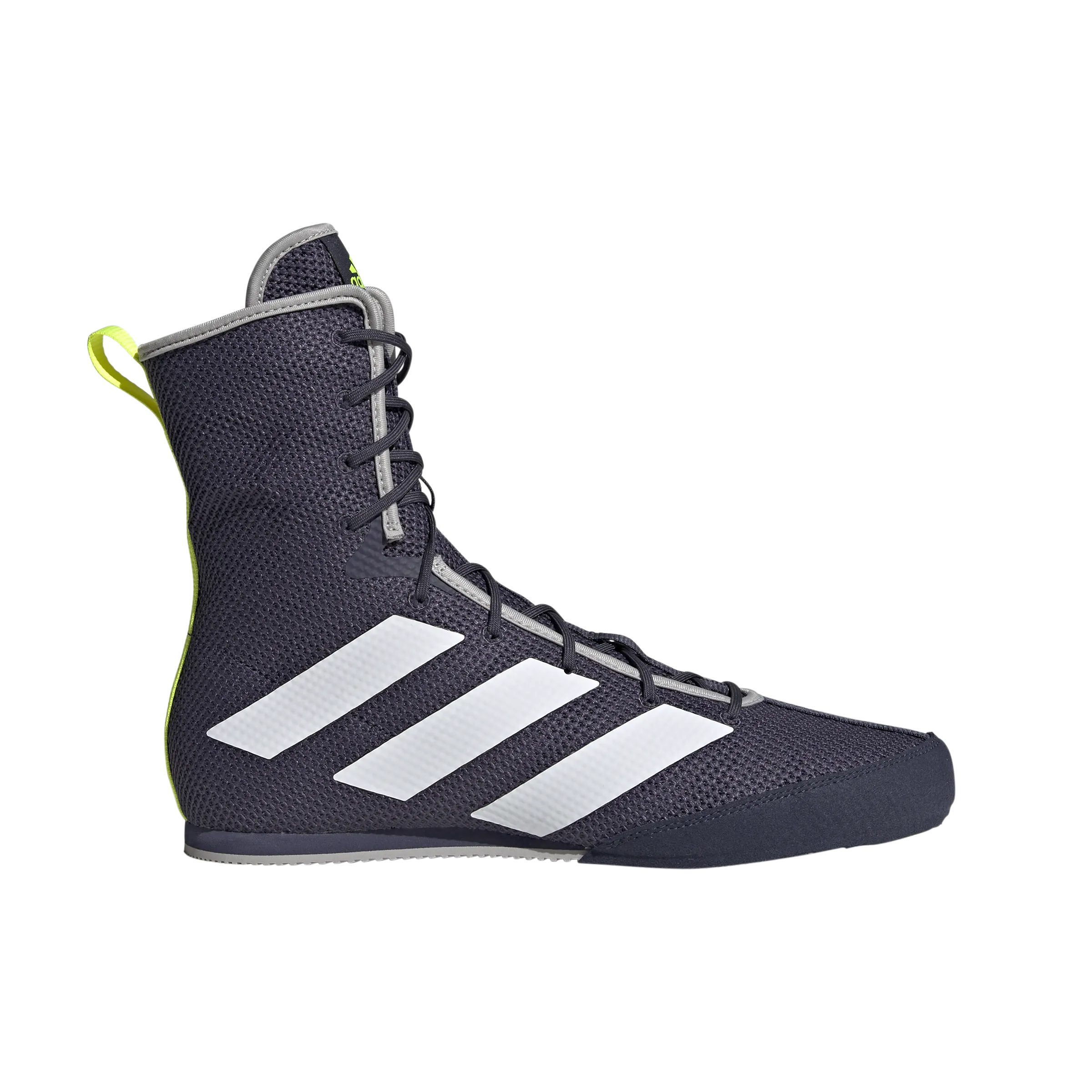 adidas BOX HOG 3 Boxing Shoes | Lucid Yellow-Core Navy | Men's