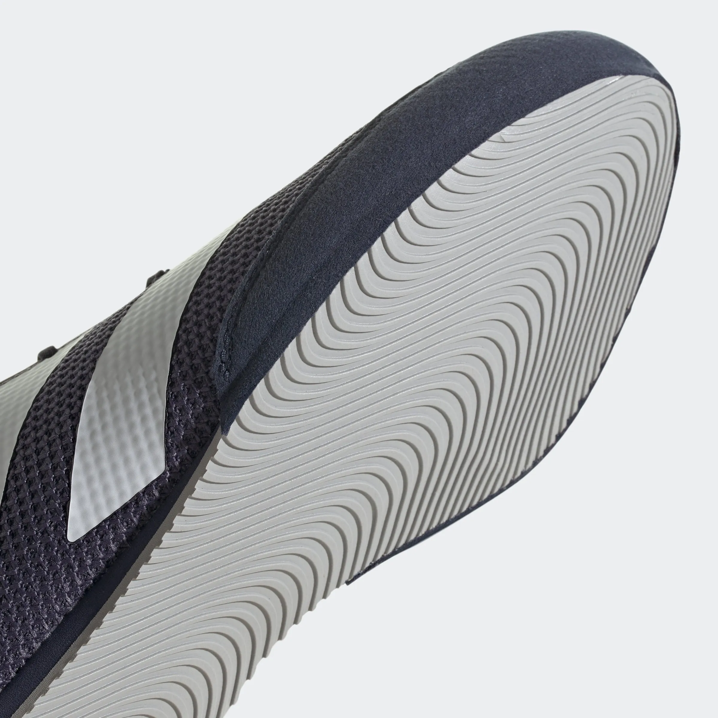 adidas BOX HOG 3 Boxing Shoes | Lucid Yellow-Core Navy | Men's