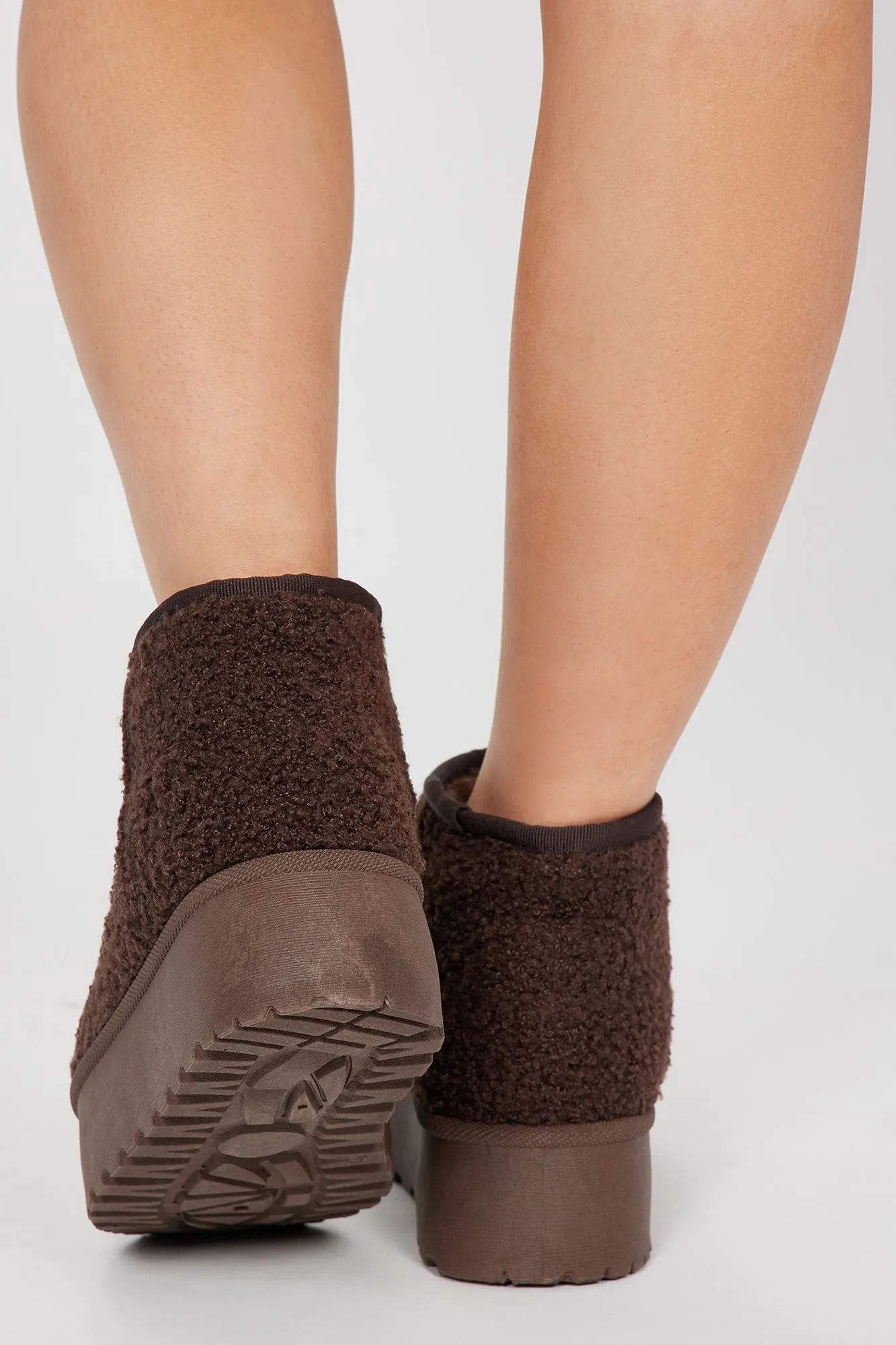 Always Cozy Booties - Brown