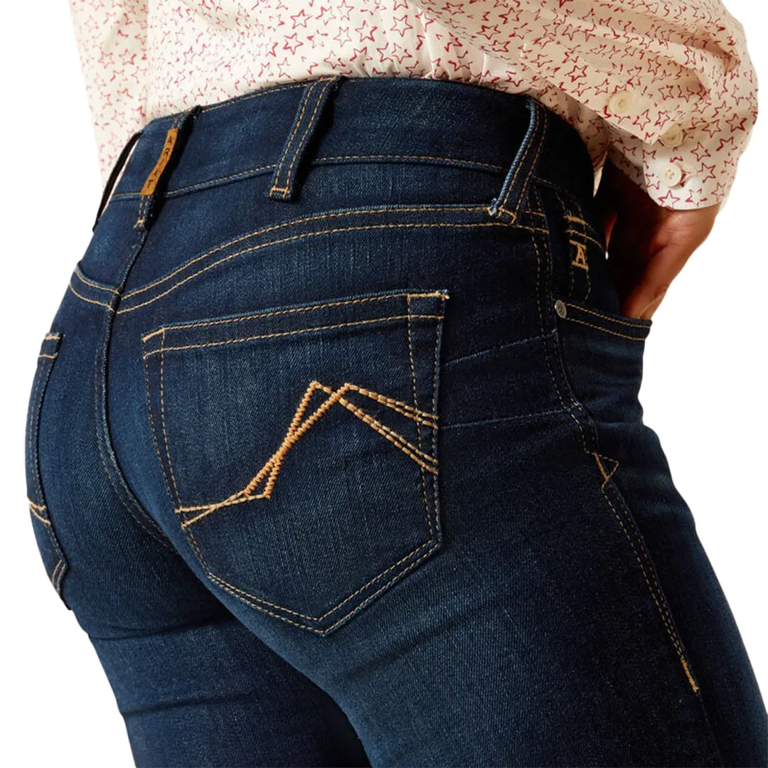 Ariat Women's Mid Rise Romana Straight Jeans