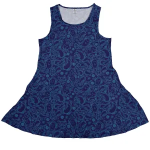 Axolotl Waterbending Salamanders Dress