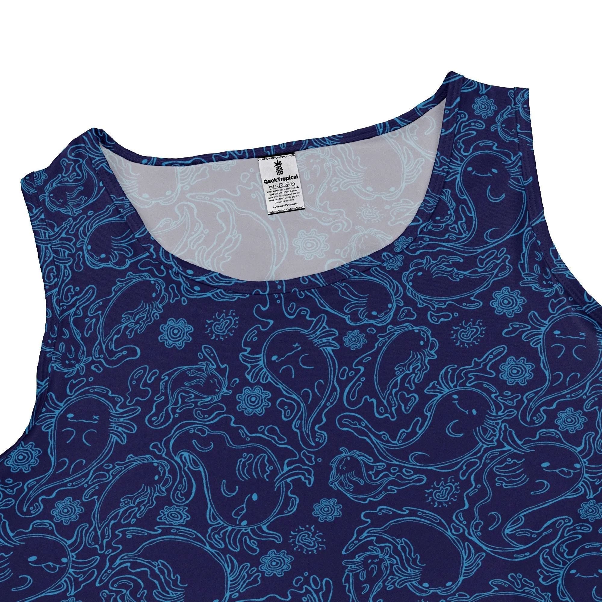 Axolotl Waterbending Salamanders Dress