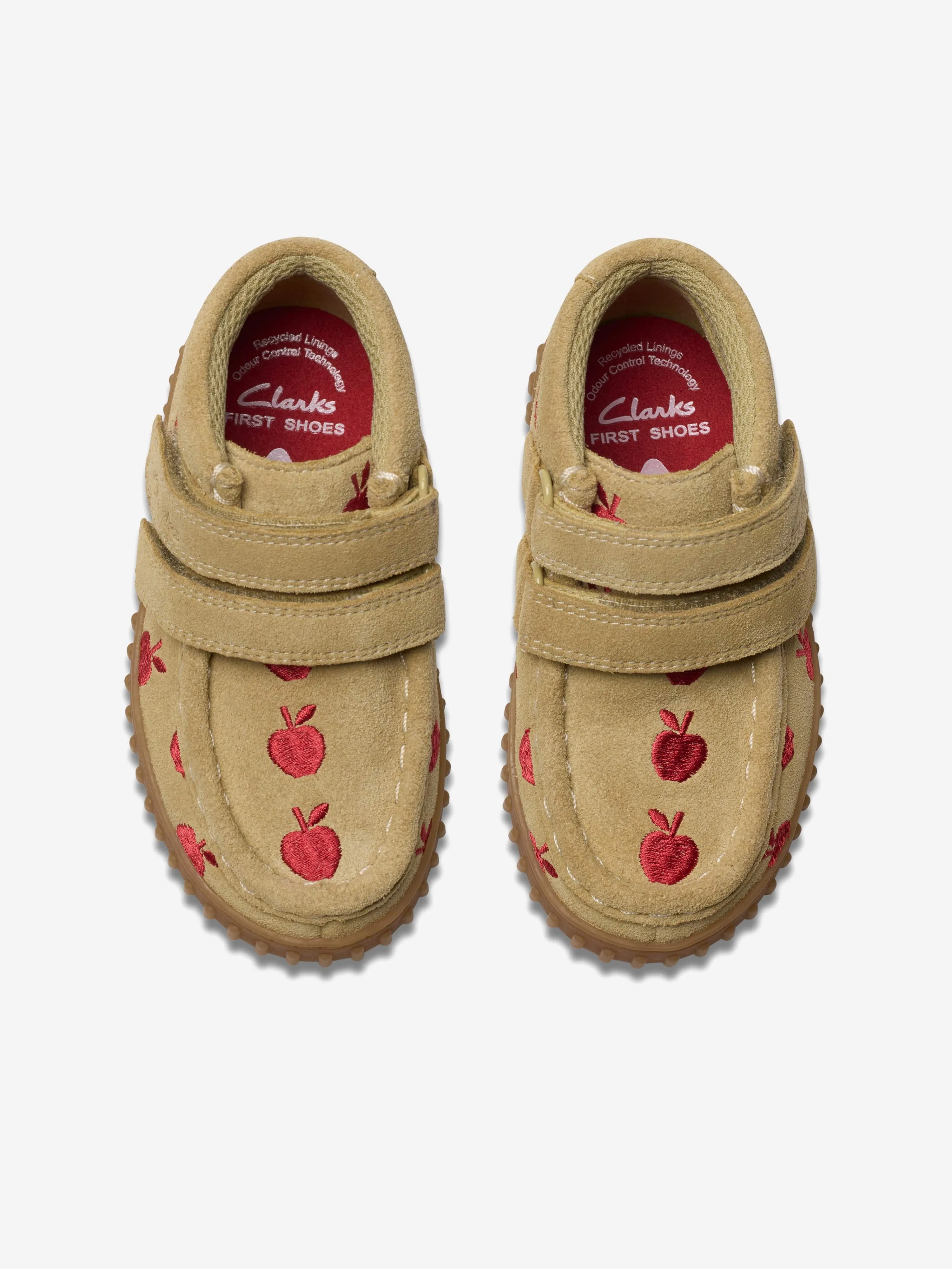Baby Suede Apple Tor Hill Boots in Beige