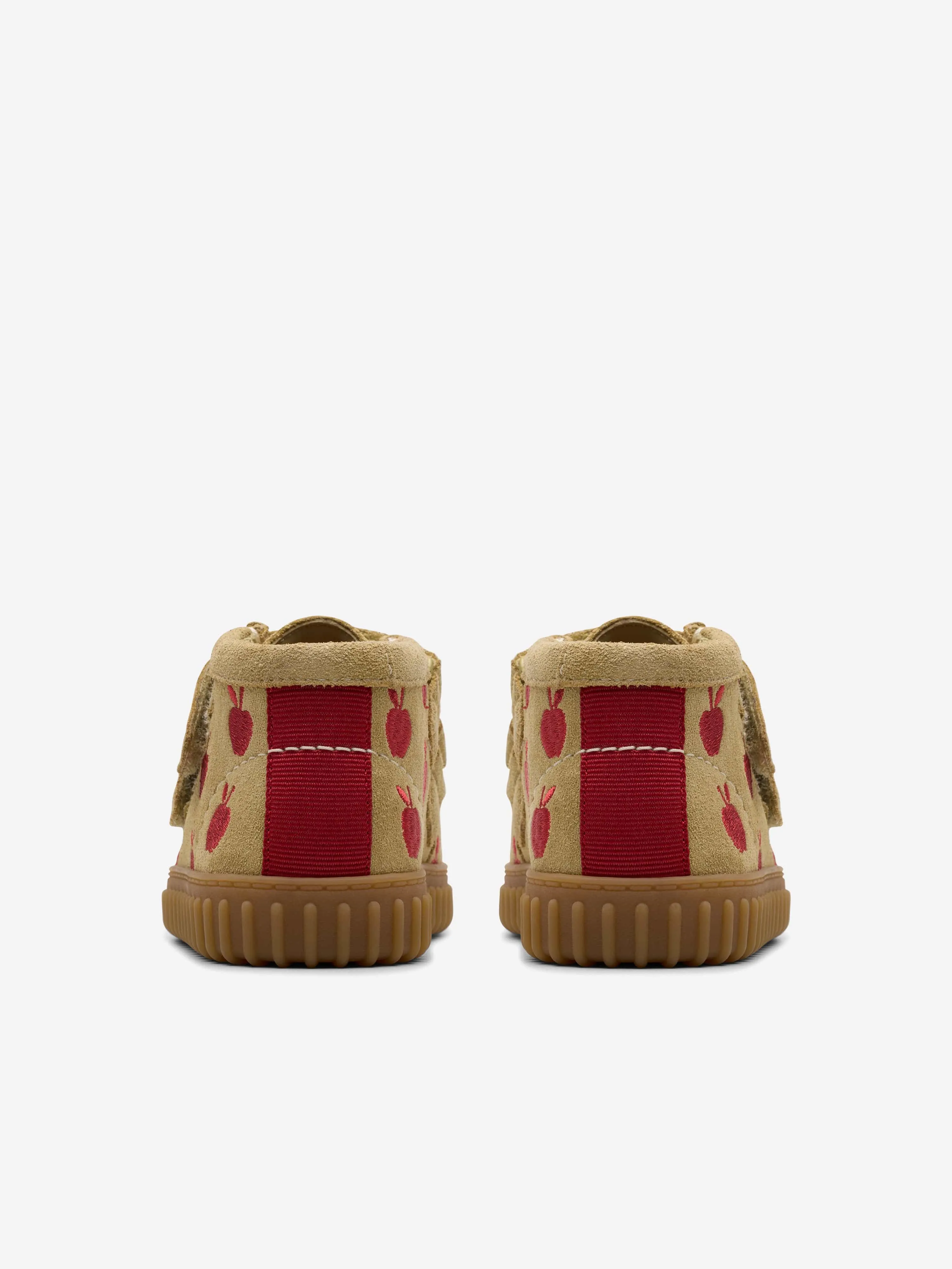 Baby Suede Apple Tor Hill Boots in Beige