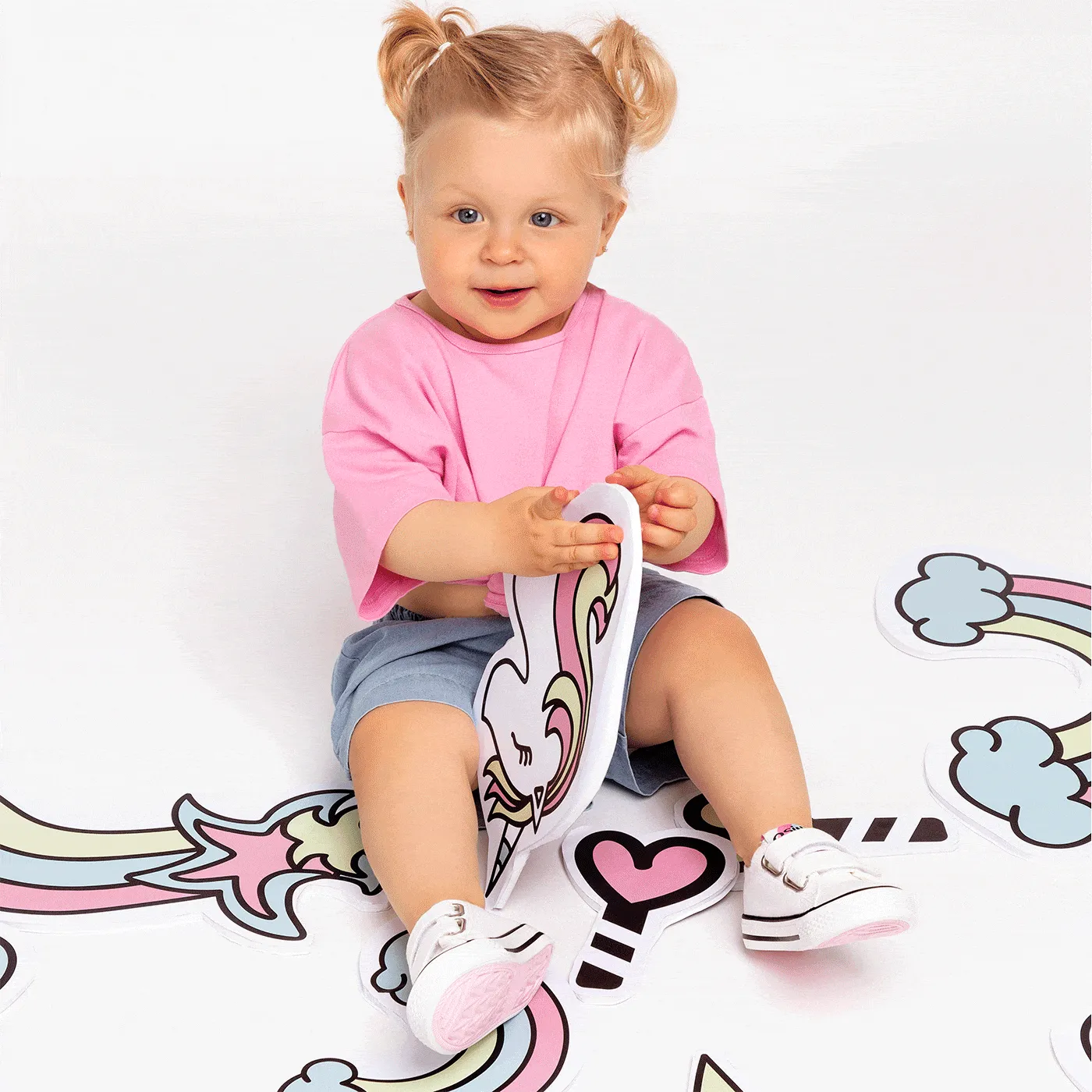 Baby's Multi Colour Changing Sneakers
