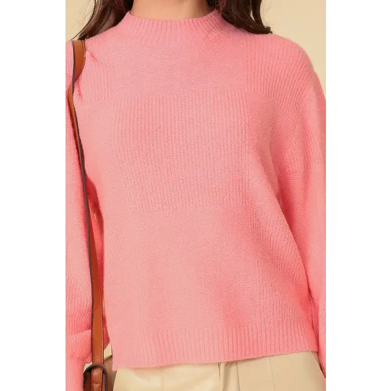 Balloon Puff Sleeve Sweater