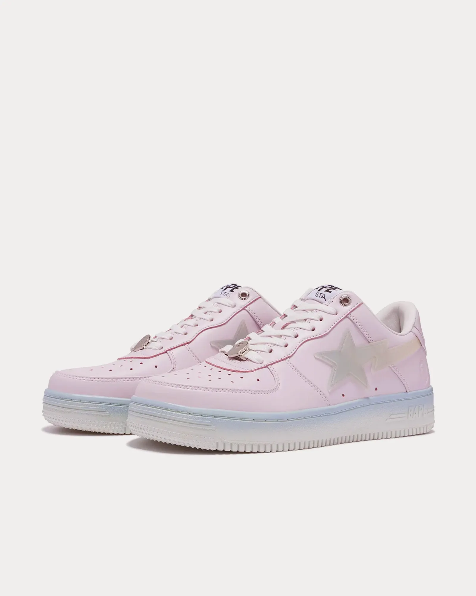 Bape Sta #5 Purple / Blue Low Top Sneakers