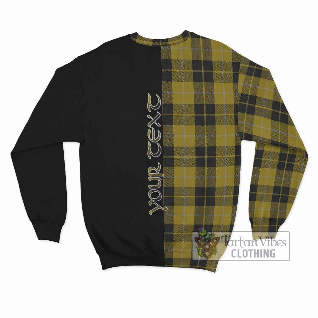 Barclay Dress Tartan Sweatshirt with Family Crest and Half Of Me Style