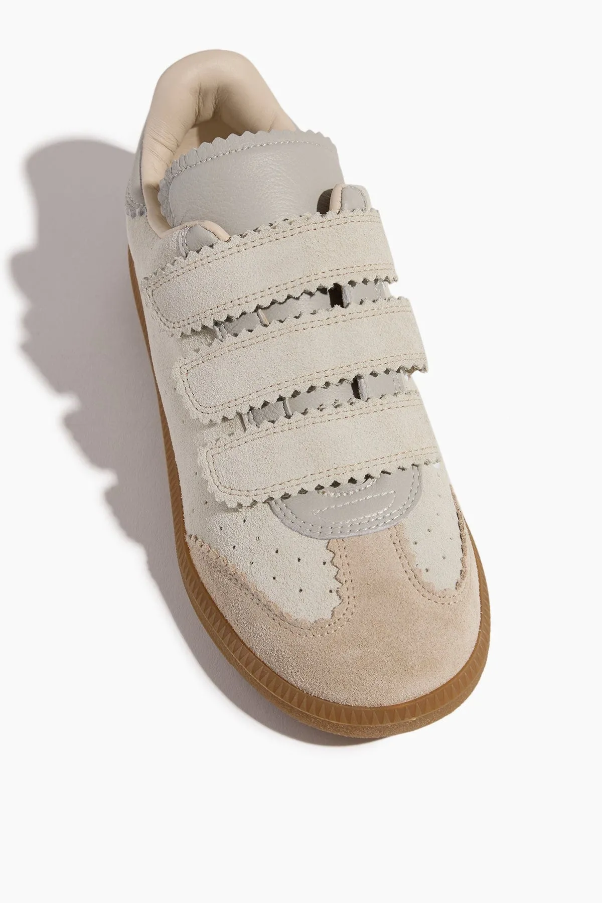 Beth Low Top Sneaker in Ecru