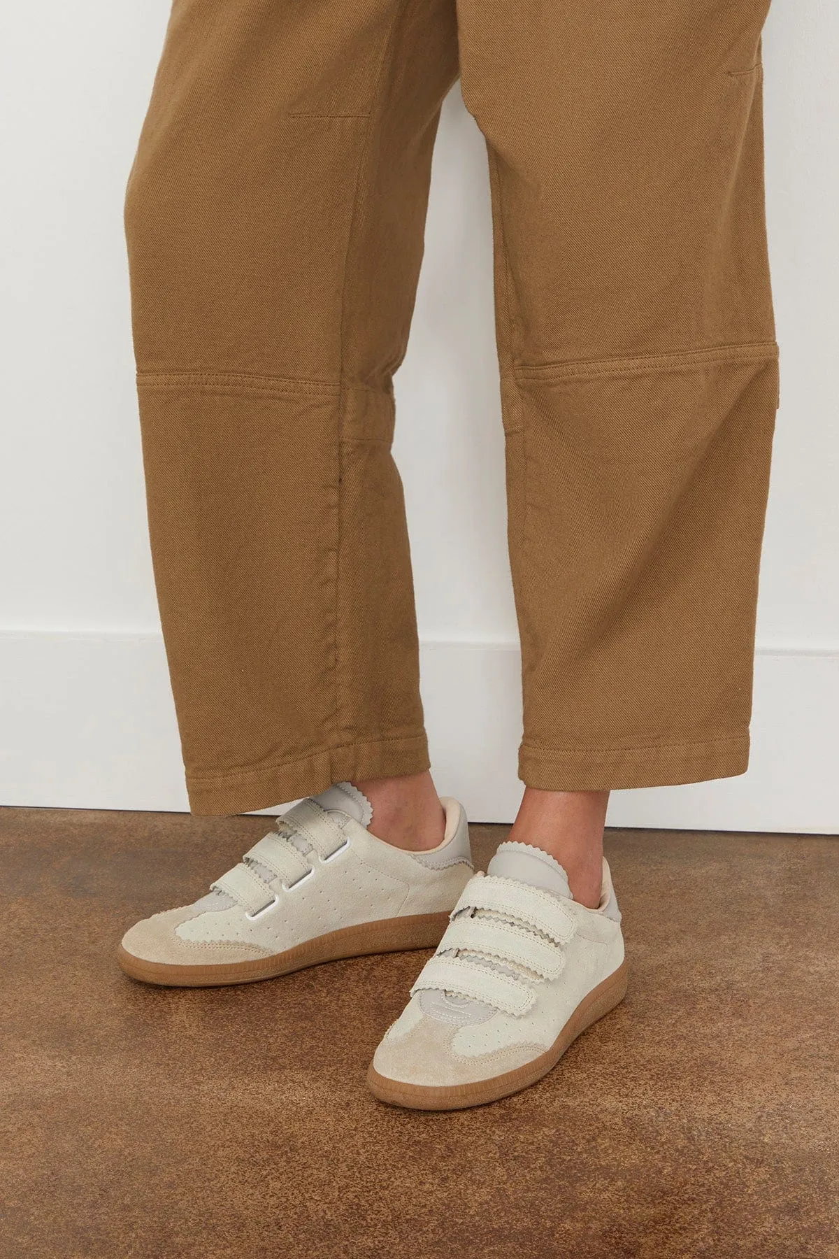 Beth Low Top Sneaker in Ecru