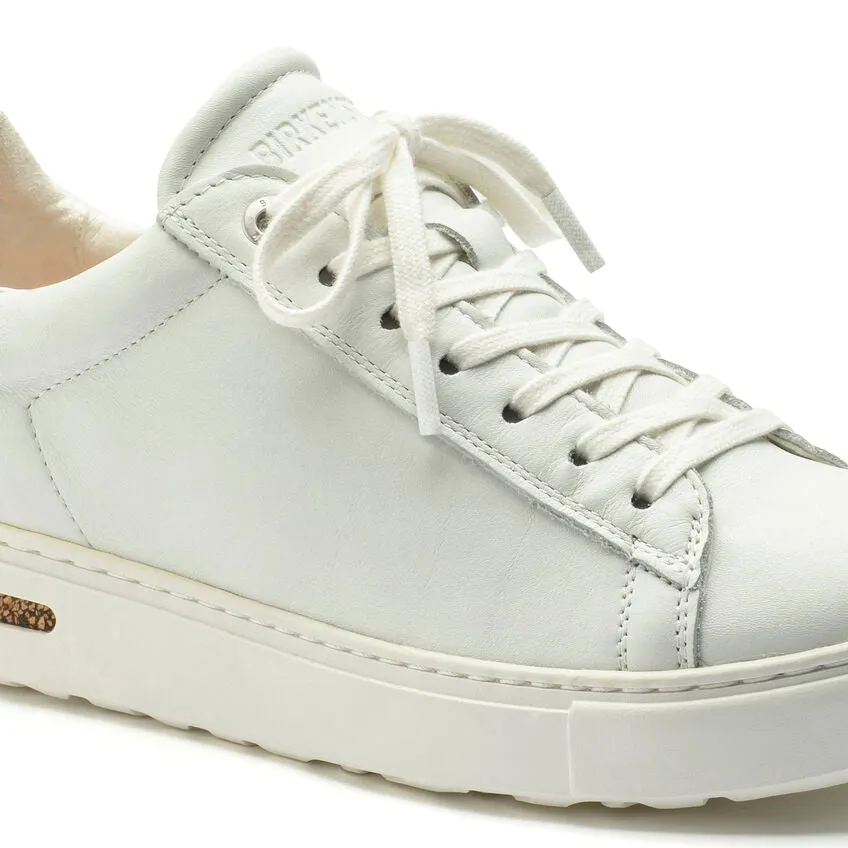 Birkenstock Mens Bend Low Leather White