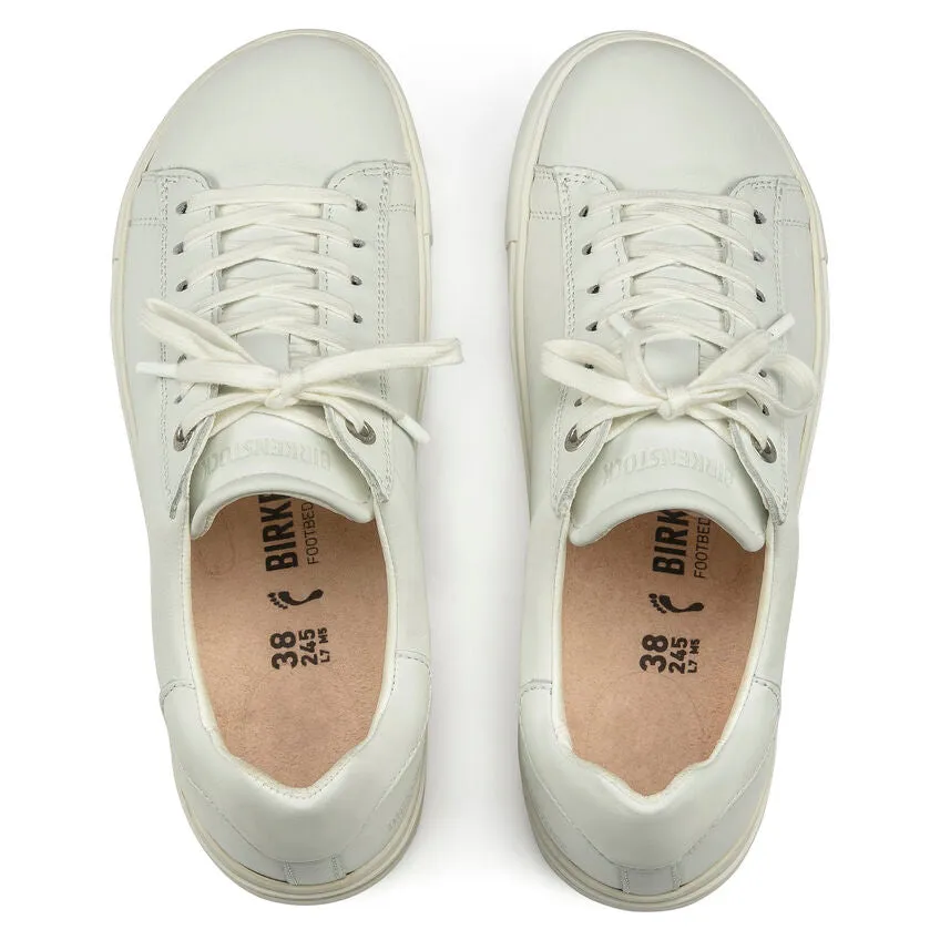 Birkenstock Mens Bend Low Leather White