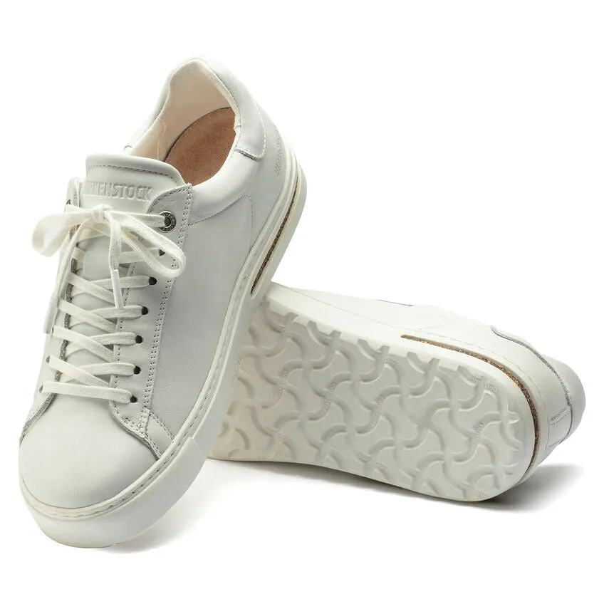 Birkenstock Mens Bend Low Leather White