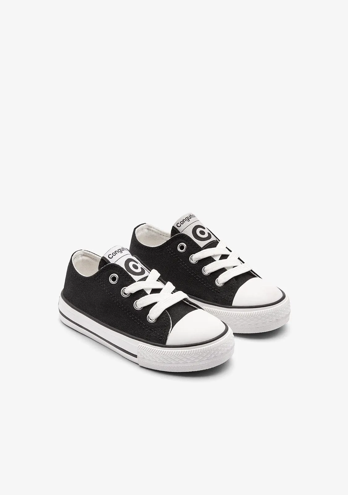 Black Classic Canvas Sneakers
