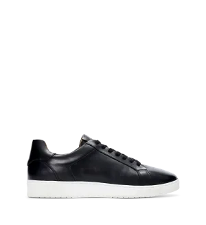 Bohrium Black Leather Sneakers