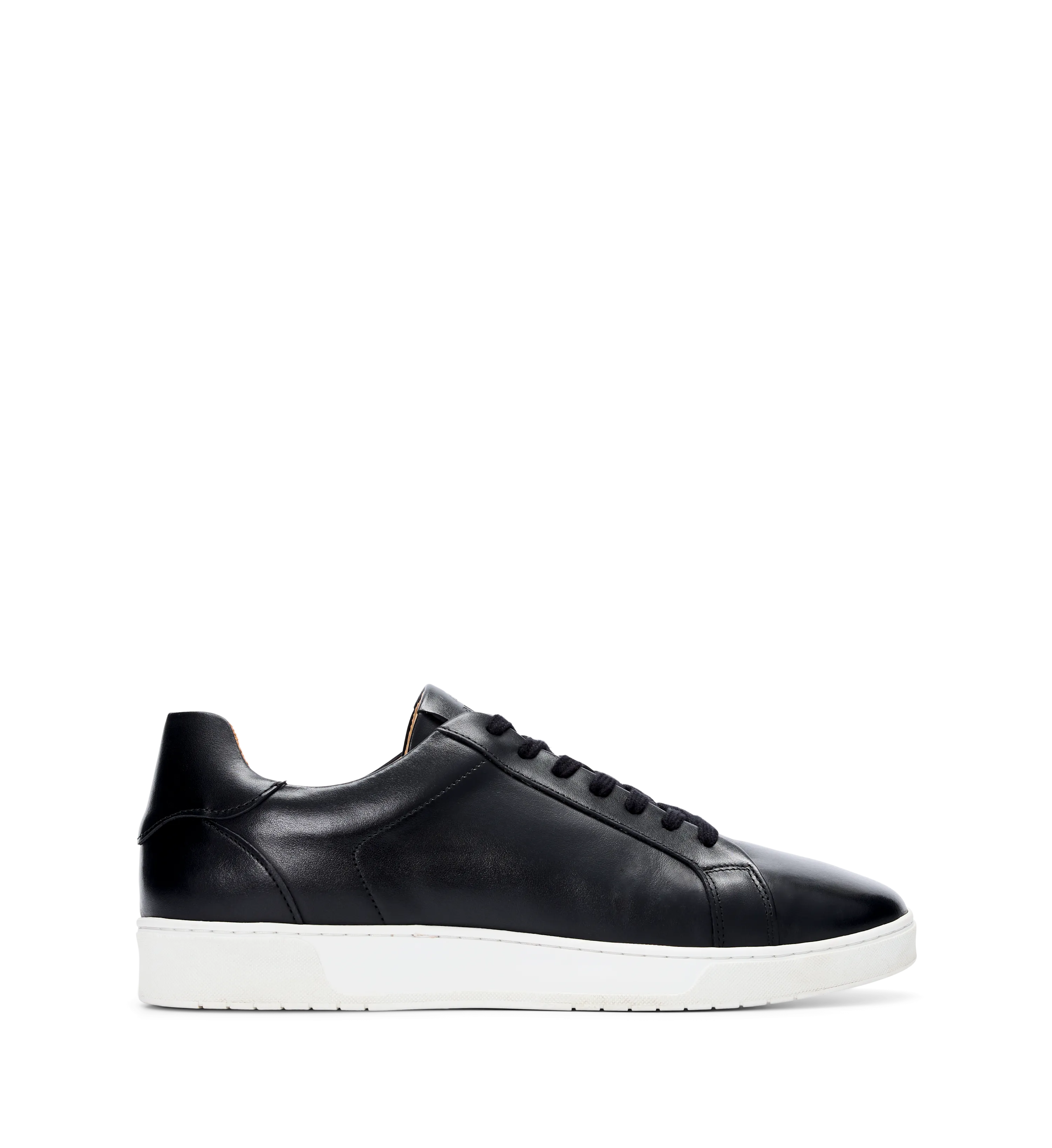 Bohrium Black Leather Sneakers