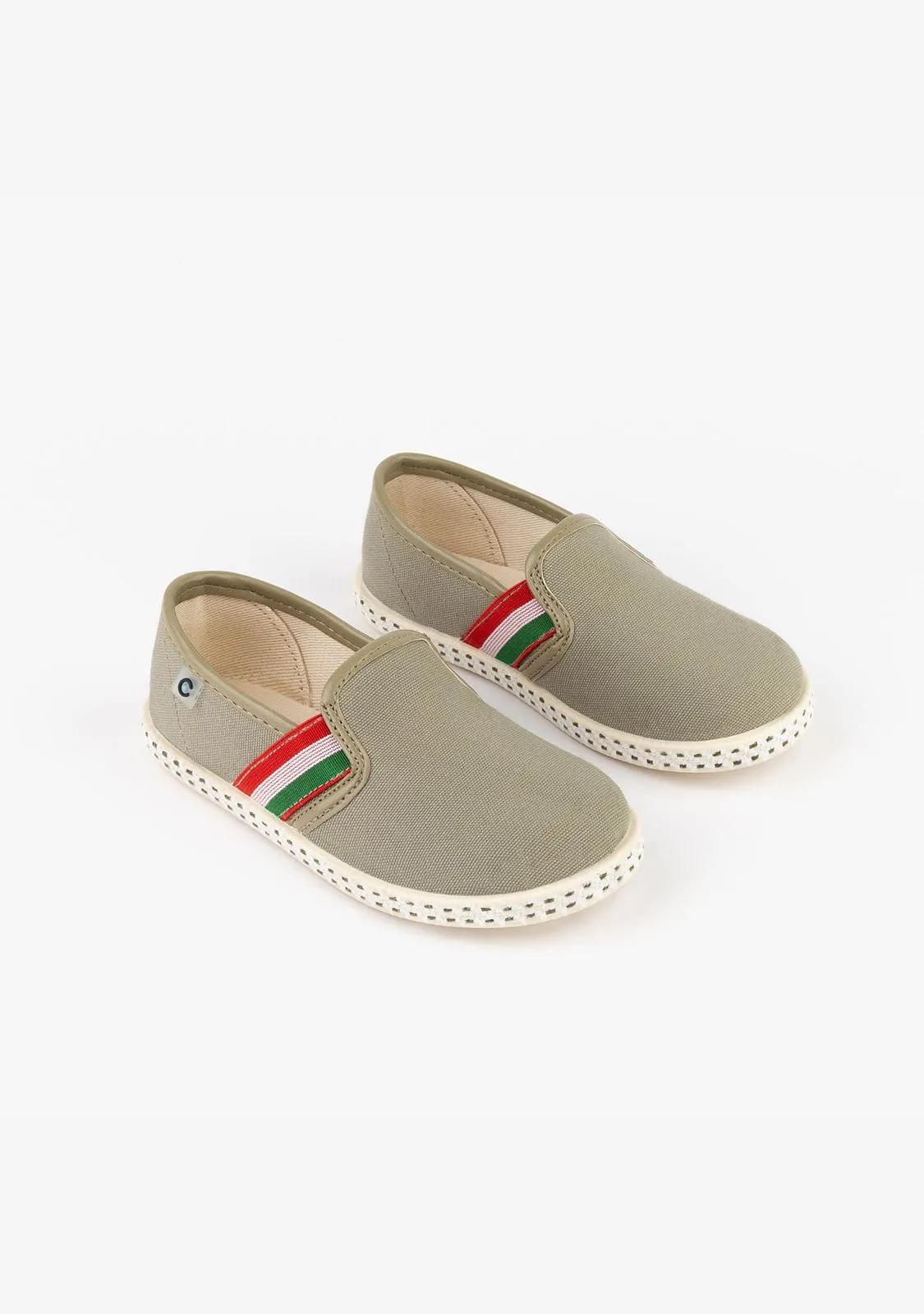 Boy's Khaki Canvas