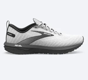 Brooks Revel 6 Men's Road Runners - White/Black