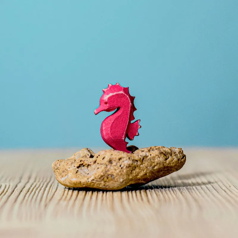 Bumbu Wooden Animal Ocean | Seahorse