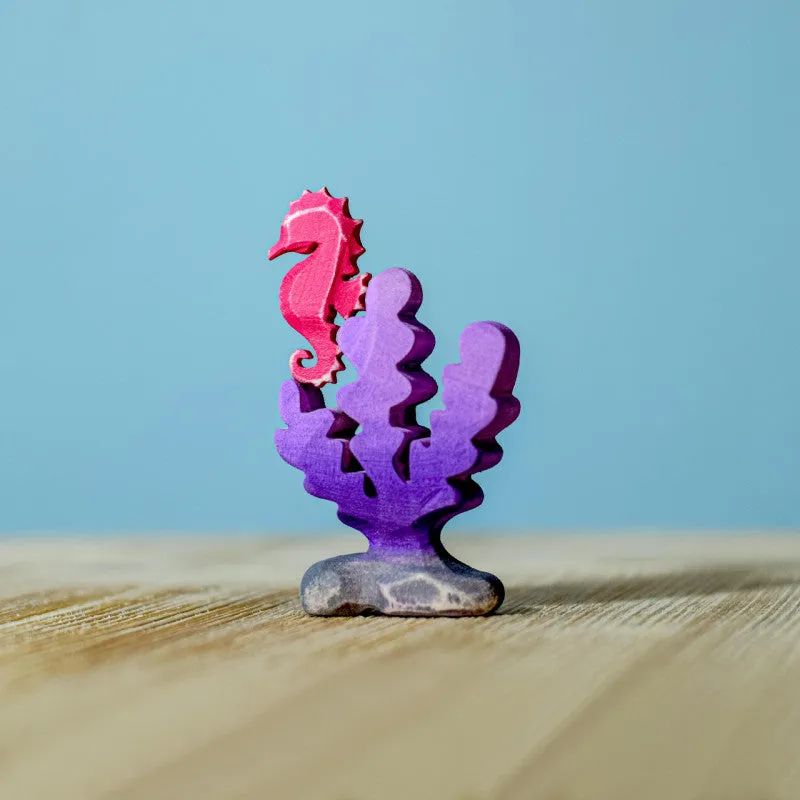 Bumbu Wooden Animal Ocean | Seahorse