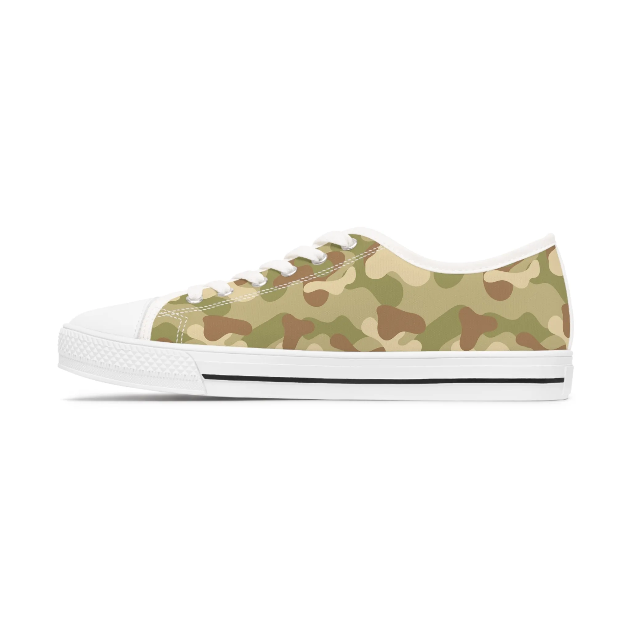 Camo no 8 Women's Low Top Sneakers