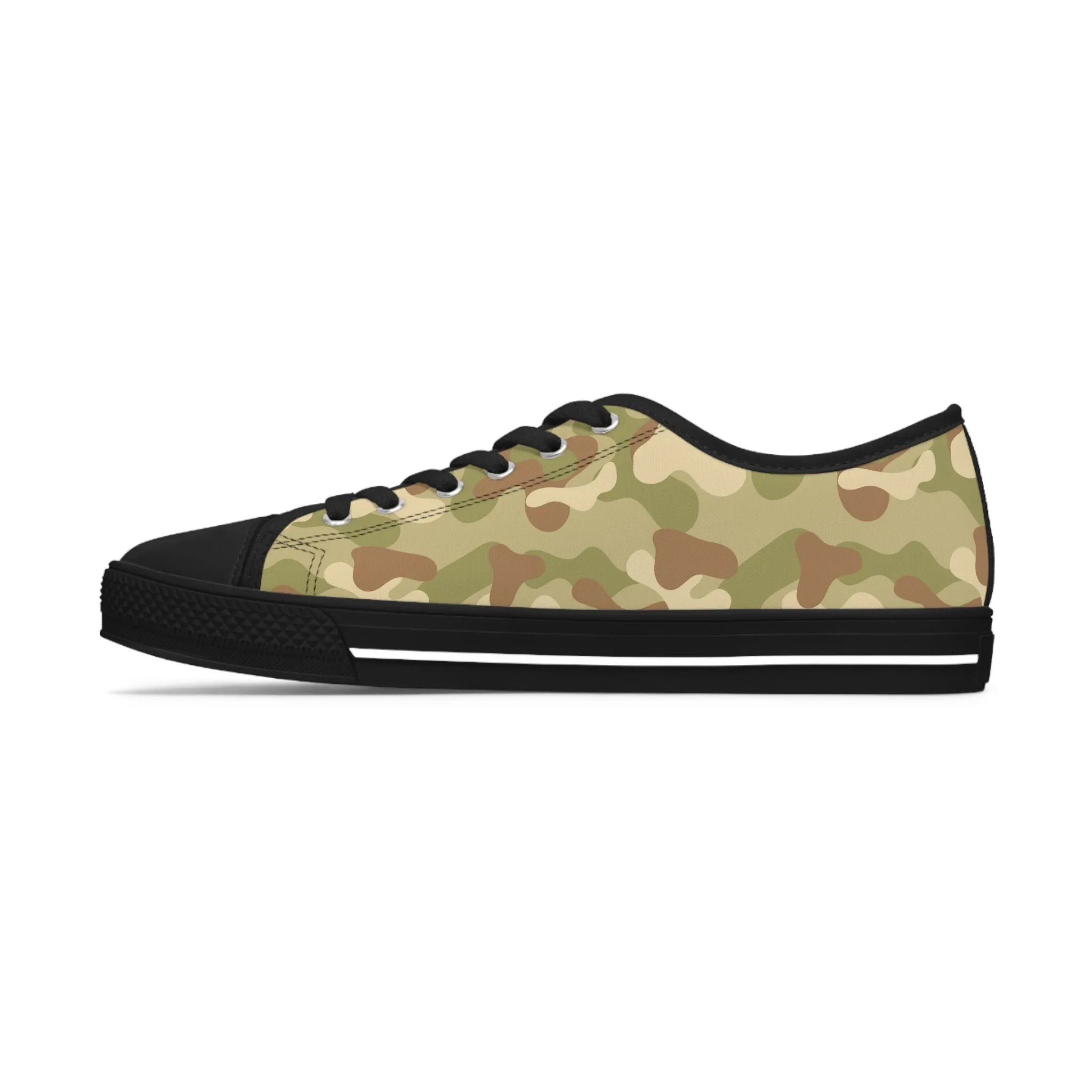 Camo no 8 Women's Low Top Sneakers