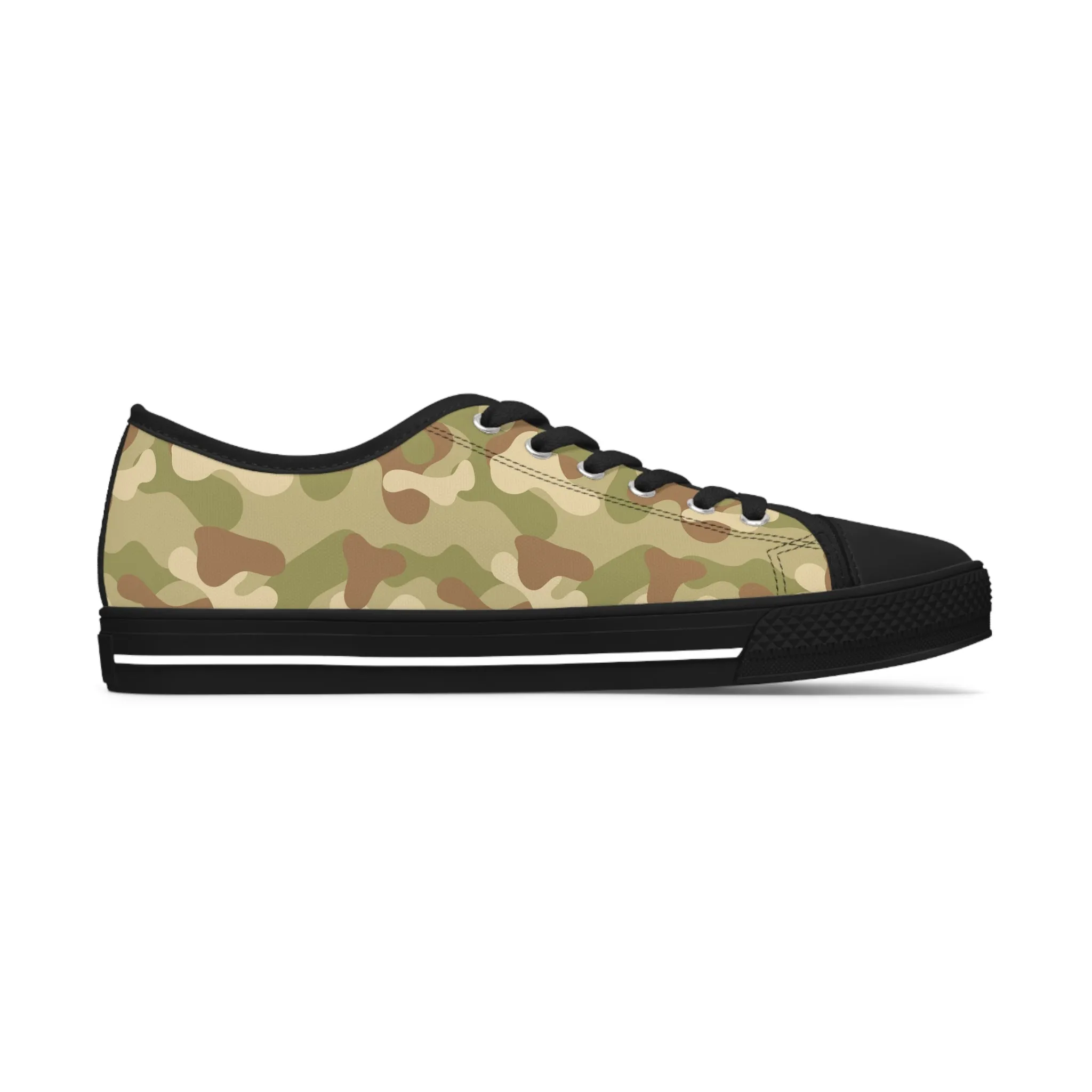 Camo no 8 Women's Low Top Sneakers