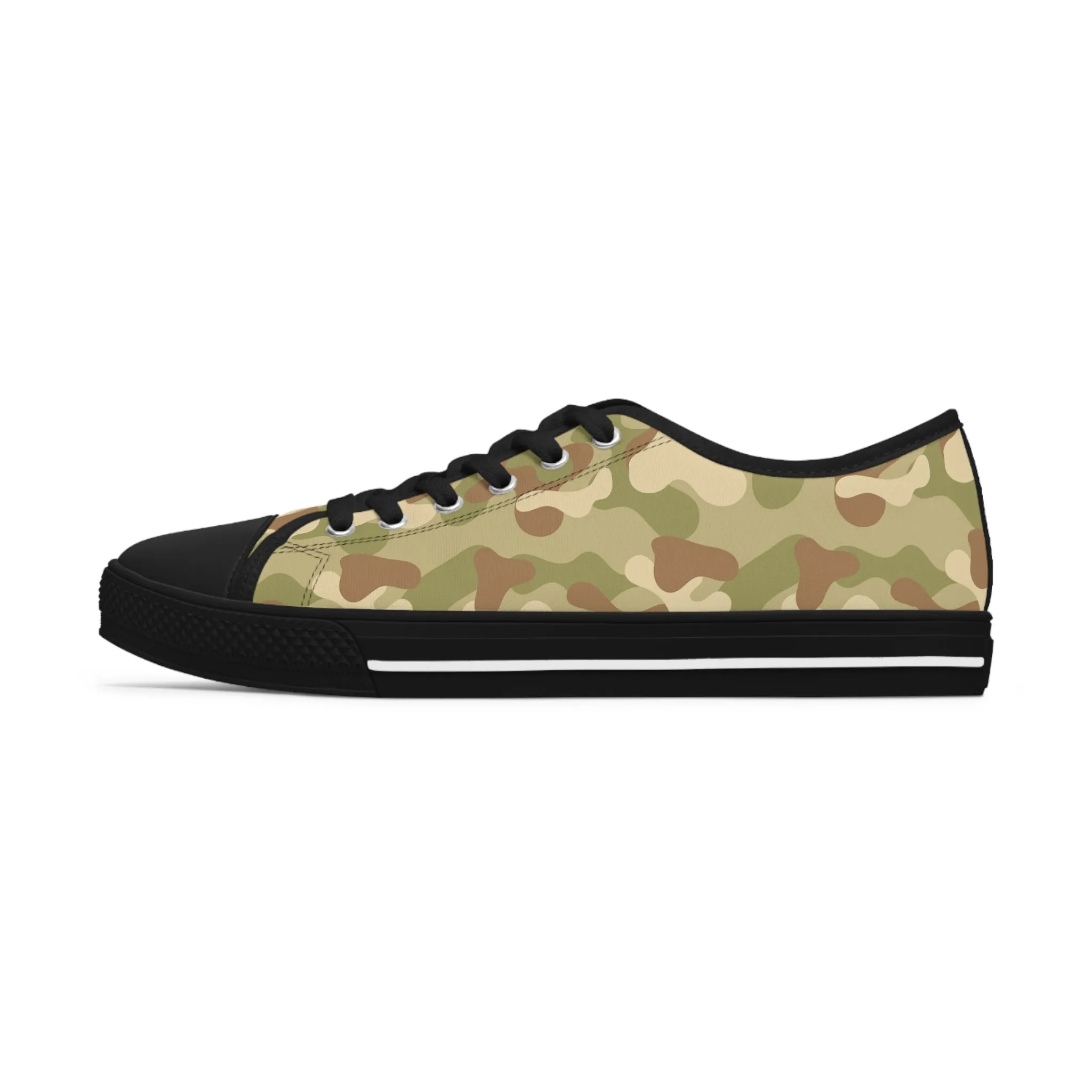 Camo no 8 Women's Low Top Sneakers