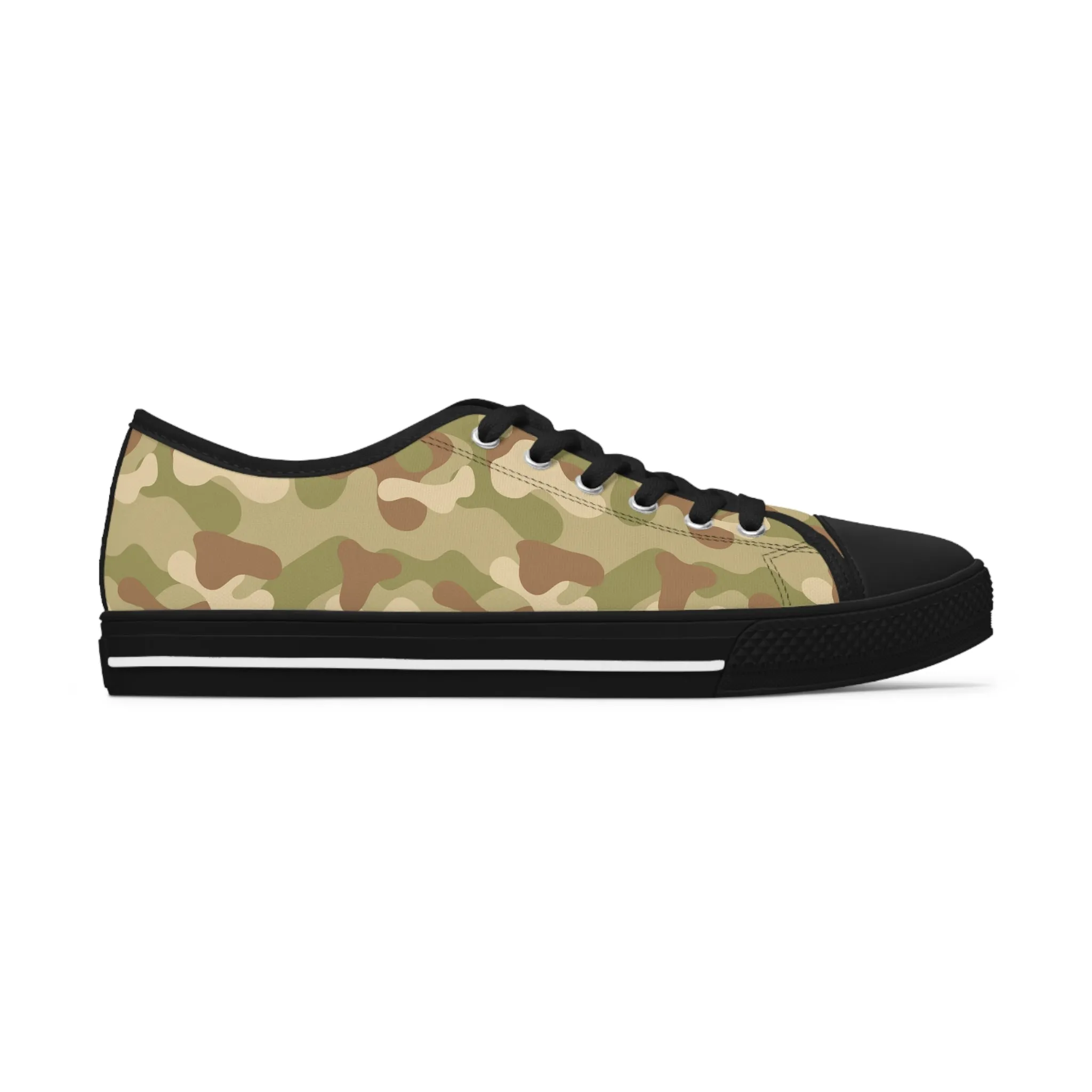 Camo no 8 Women's Low Top Sneakers