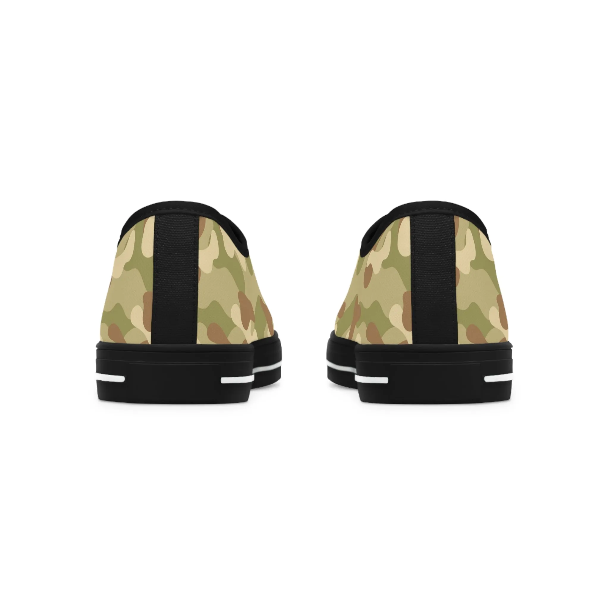 Camo no 8 Women's Low Top Sneakers