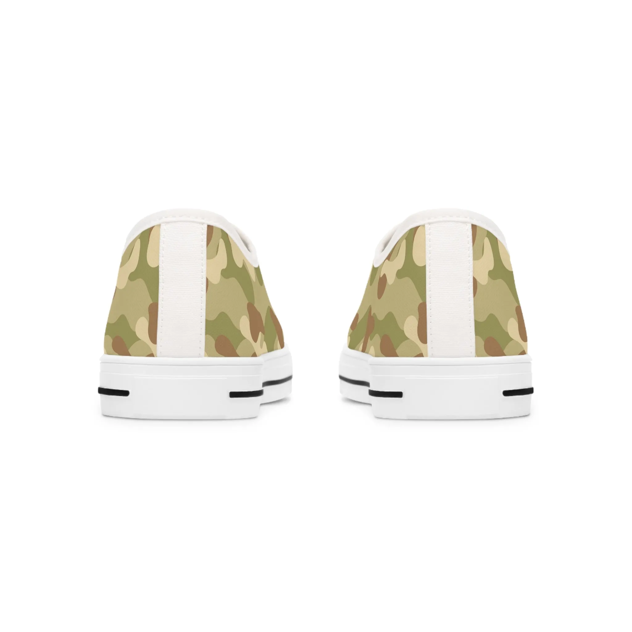 Camo no 8 Women's Low Top Sneakers