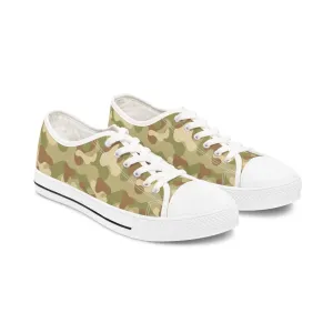 Camo no 8 Women's Low Top Sneakers
