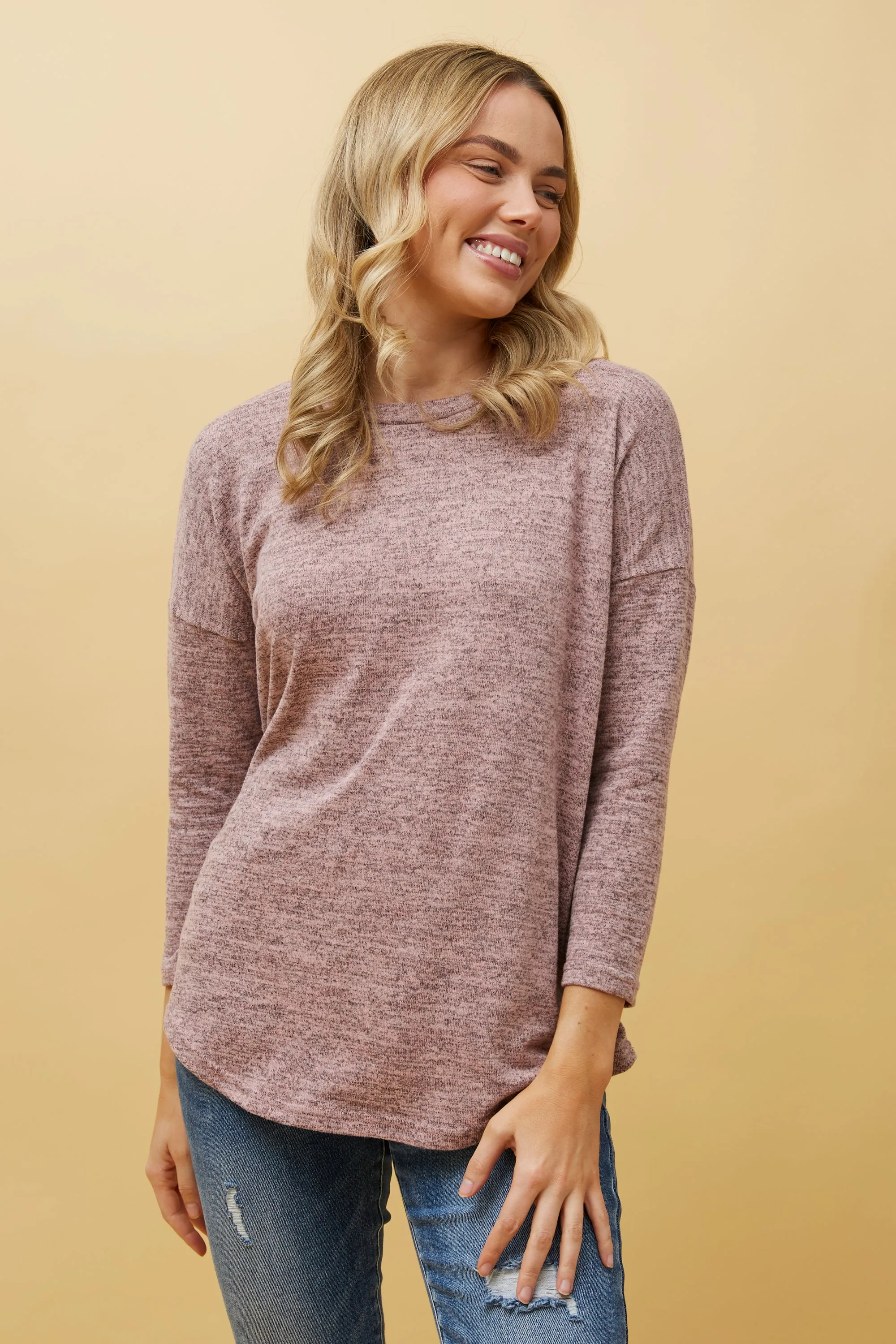 Caroline Morgan 3/4 Sleeve Top