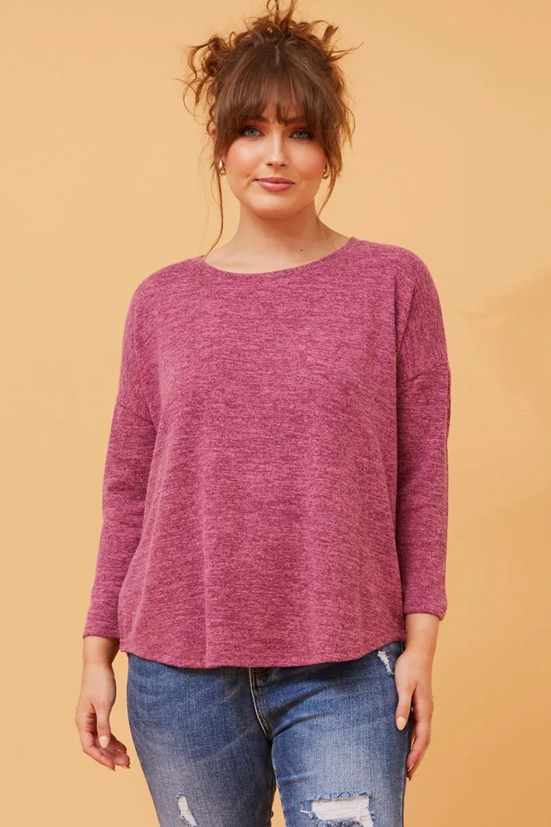 Caroline Morgan 3/4 Sleeve Top