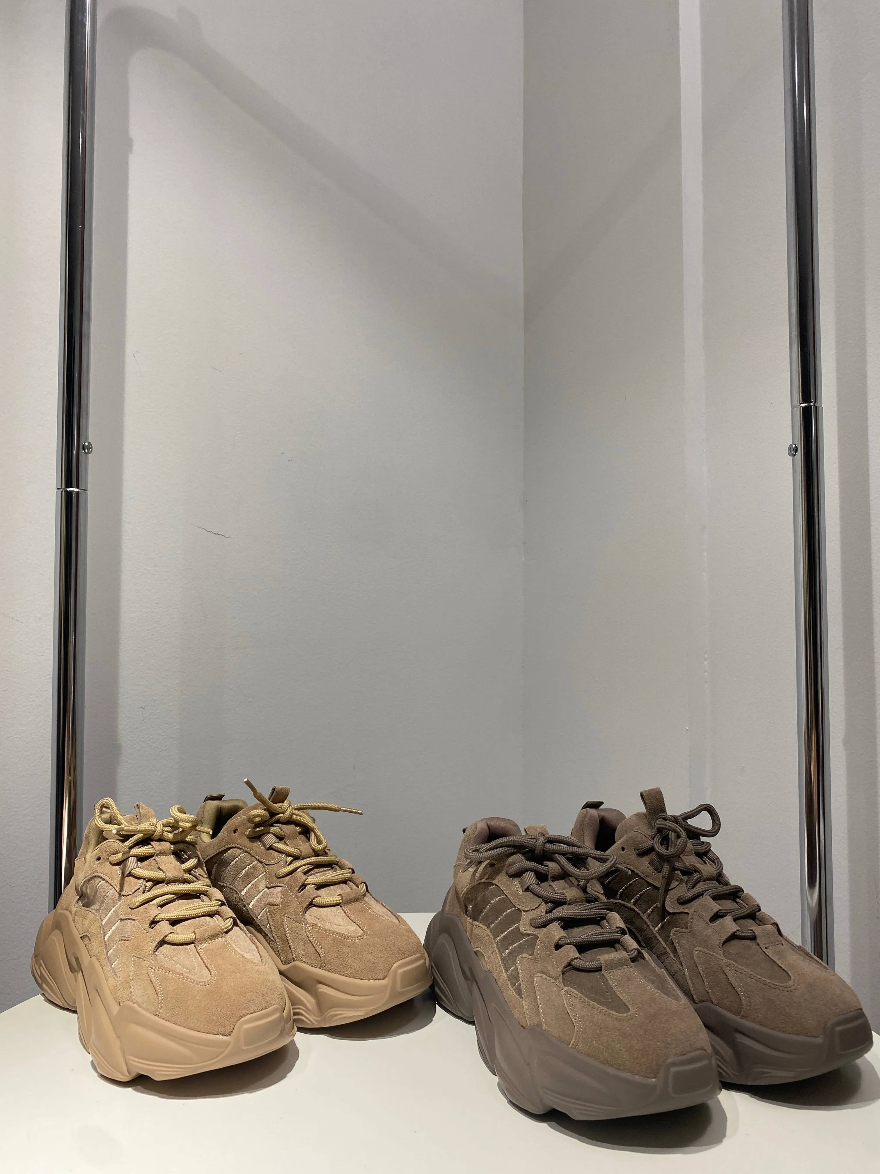 Chunky Sole Dad Shoes - Malt