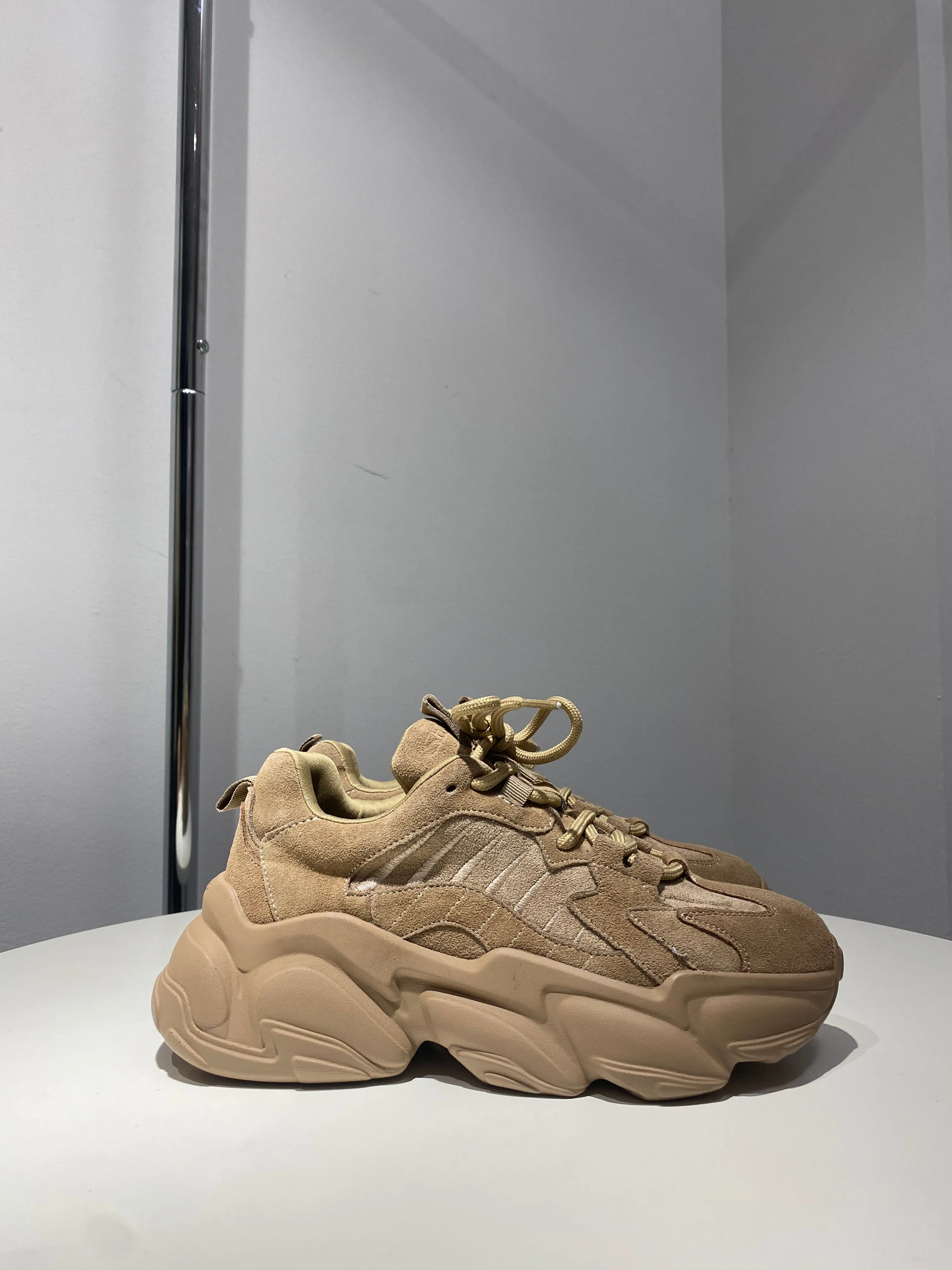 Chunky Sole Dad Shoes - Malt