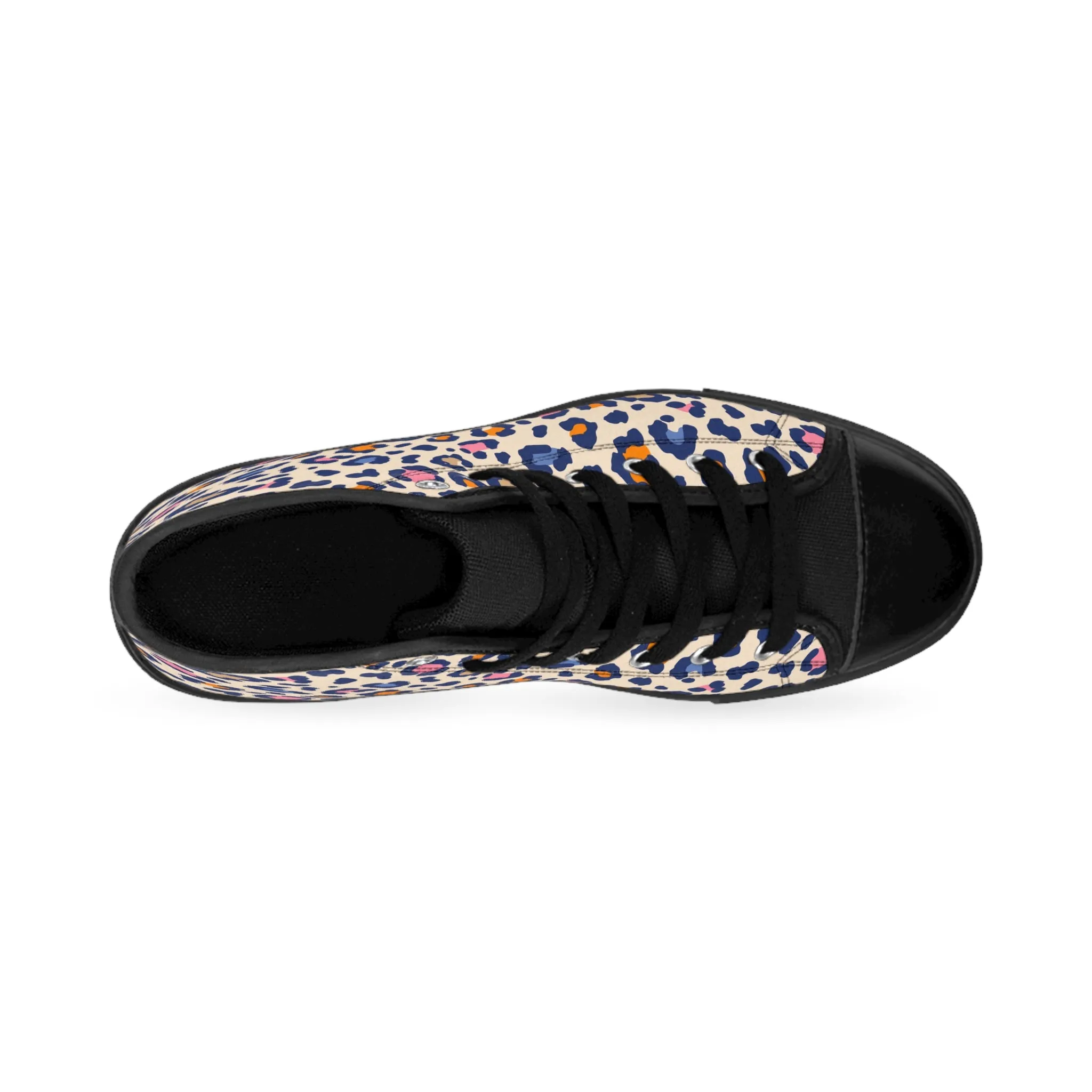 Colorful Cheetah Men's Classic Sneakers