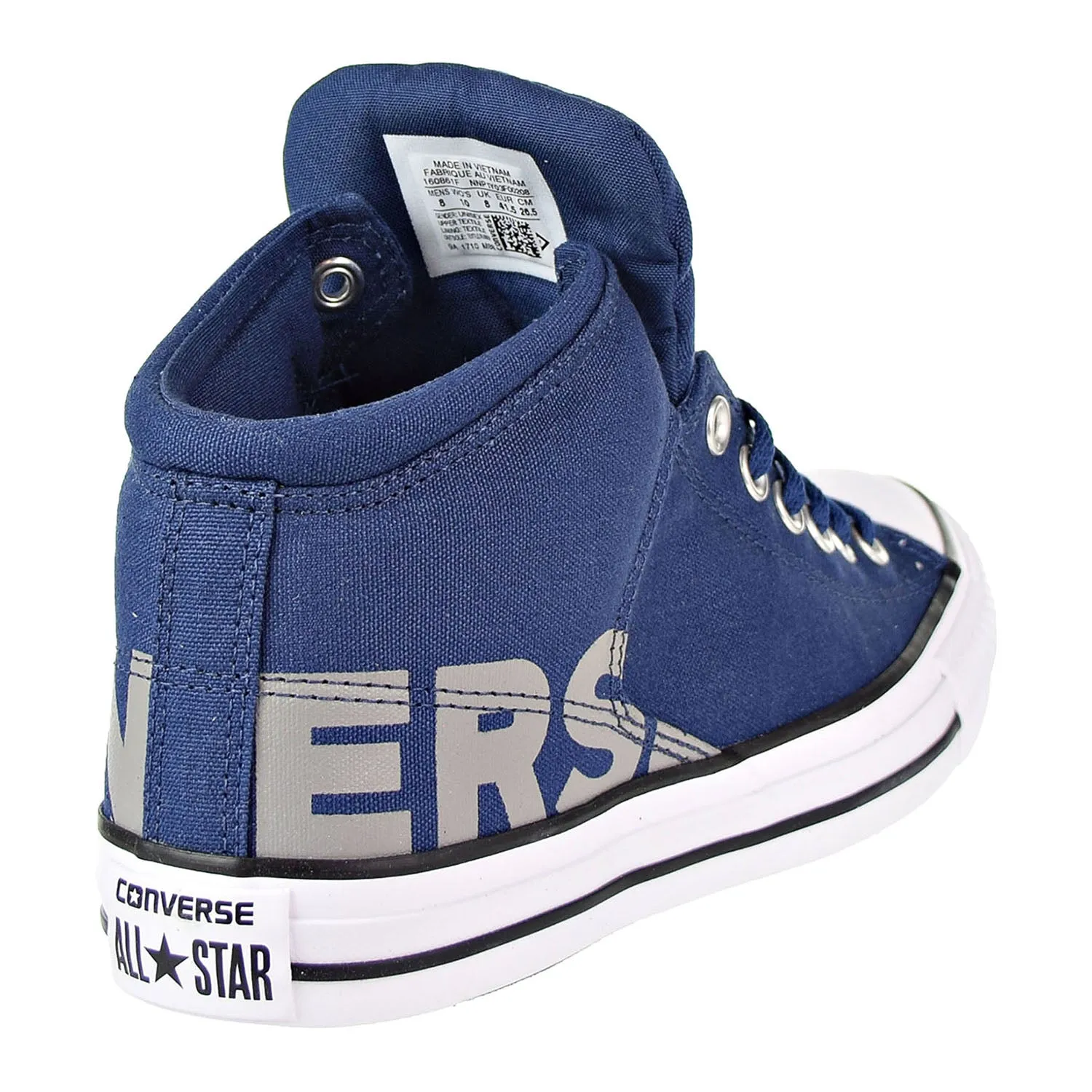 Converse Chuck Taylor All Star High Street HI Unisex Shoes Navy/White/Dolphin