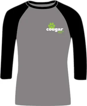 Cougar Aquatic Team - AUGUSTA Baseball Jersey - Youth