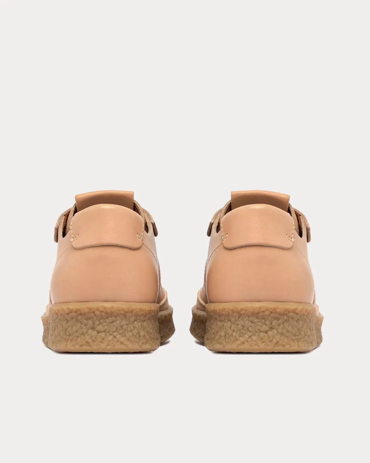 Crespo Leather Camel Brown Low Top Sneakers