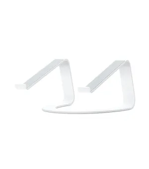 Curve Laptop Stand White