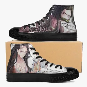 Demon Slayer Nezuko A-Star High Anime Shoes