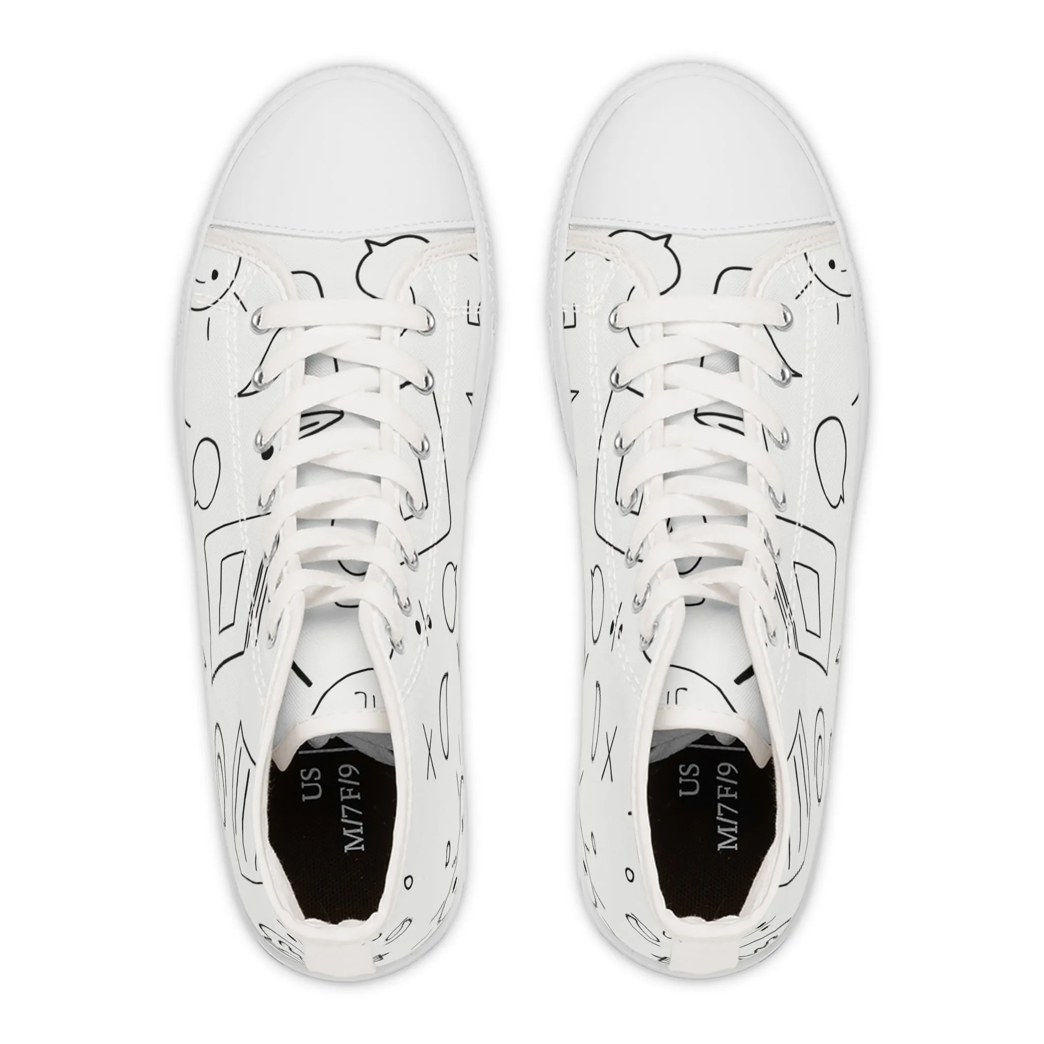 Dooddle - Inovax Women's Hight Top Sneakers