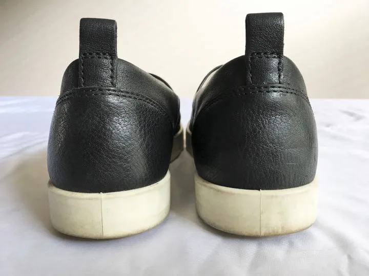 Ecco Size 5 Gillian Black Leather Slip-On